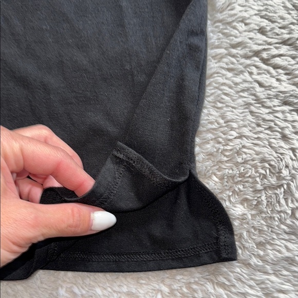 🖤 Women’s Black Tank Dress w/ Pockets & Button Detail – Size XL - Picture 8 of 8